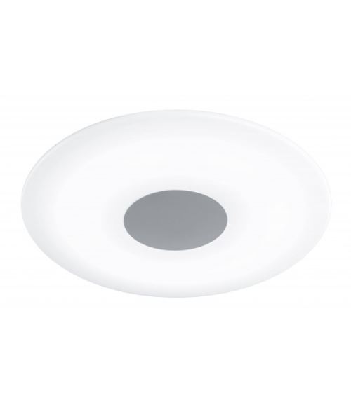 Plafonnier SILA nickel mat 1 ampoule LED