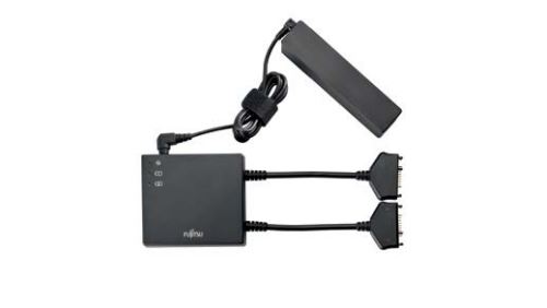 Fujitsu s26391-f1366-l700 chargeur de batterie domestique noir chargeur de batterie