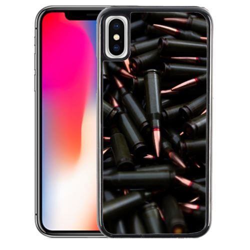 Coque pour iPhone XS munition black