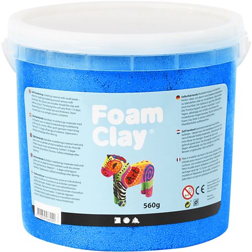 Foam Clay Foam Clay bleu métallique 560 grammes