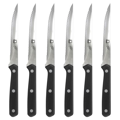 Cucina - Coffret 6 couteaux steak