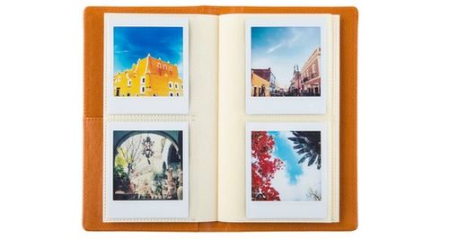 FUJI INSTAX SQUARE POCKET ALBUM CAMEL
