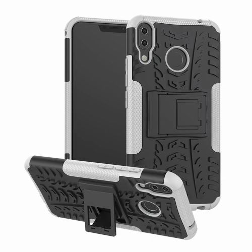 Coque Anti Choc Pour Asus Zenfone 5Z ZS620KL Modèle Spider - Blanc