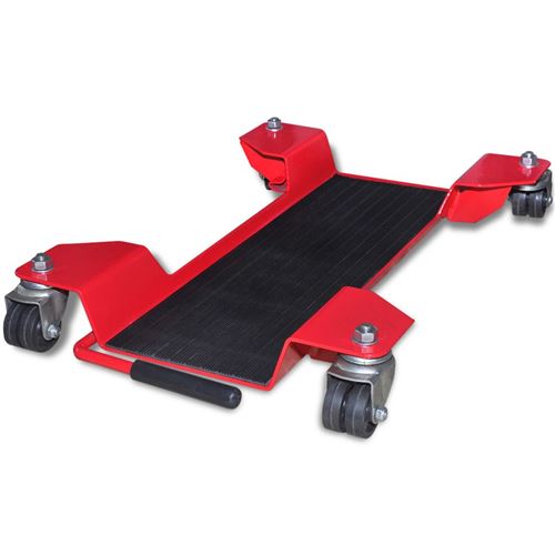 Vidaxl Rouge Chariot De Moto - Image 1