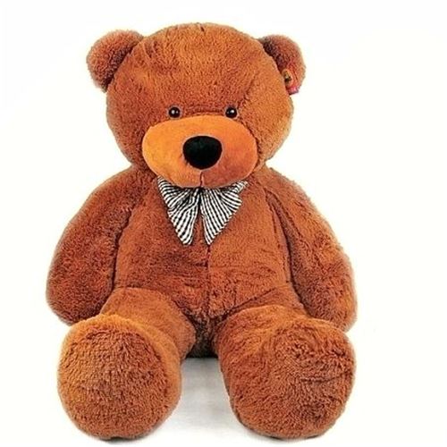 peluche ours en douce animal jouet 120 cm brun clair