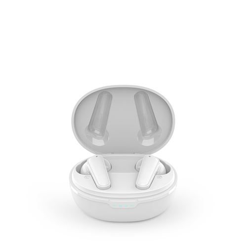 Ecouteurs sans fil TWS158 Blanc - Bluetooth 5.0 - ENC+ANC
