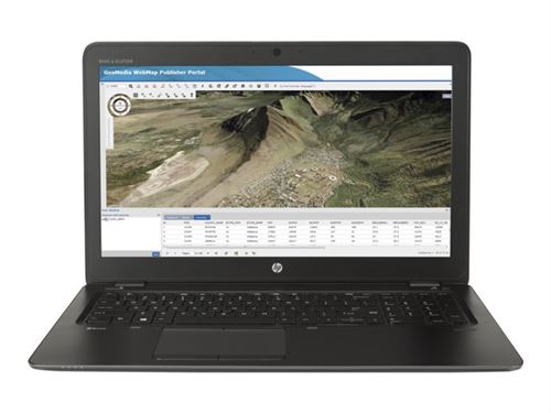 HP Zbook 15U G3 Mobile Workstation - Intel Core i7 - 6500U / Jusqu'À 3.1 Ghz - Win 7 Pro 64 Bits (Comprend Licence Windows 10 Pro 64 Bits) - Firepro W4190M - 16 Go Ram - 512 Go SSD HP Z Turbo Drive, Nvme - 15.6" Ips 1920 X 1080 (Full Hd) - Argent Spatia