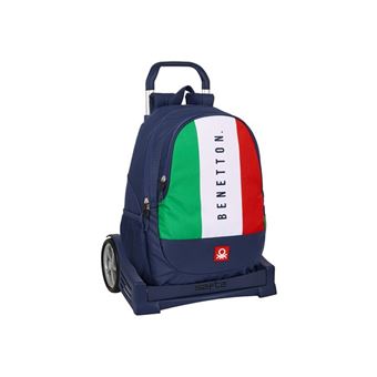 Safta BENETTON PINK - 14.1'' Laptop Bag with Pocket, Zaino, Ideale per
