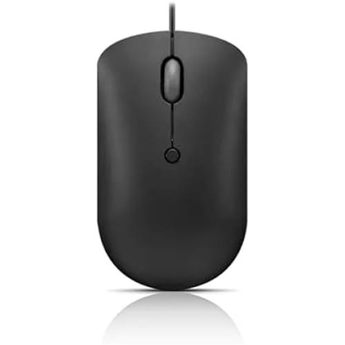 Souris optique compacte USB-C Lenovo 400 2400 dpi noire - Image 5