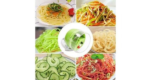 Coupe Légumes Spirale 5 en 1, Spiraliseur de Légumes Spiralizer