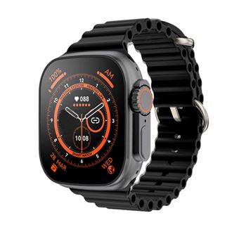 Smart bluetooth montre T900 noir sans fil rechargeable sport - 1