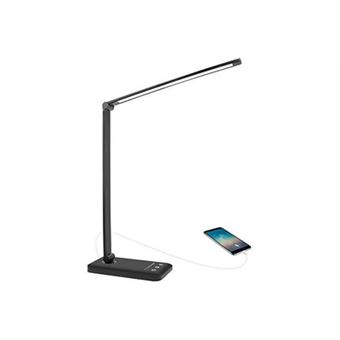 Lampe De Bureau,auelek Lampe De Bureau Led 52 Led Flexible Usb Rechargeables Avec Minuterie,2000mah 5 Modes De Couleur 10 Niveaux De