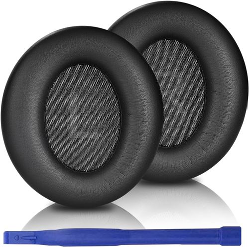 Q45 Coussinets d'écouteurs, compatibles avec les casques Anker Soundcore Space Q45, en cuir protéiné et antibruit, coussinets de rechange