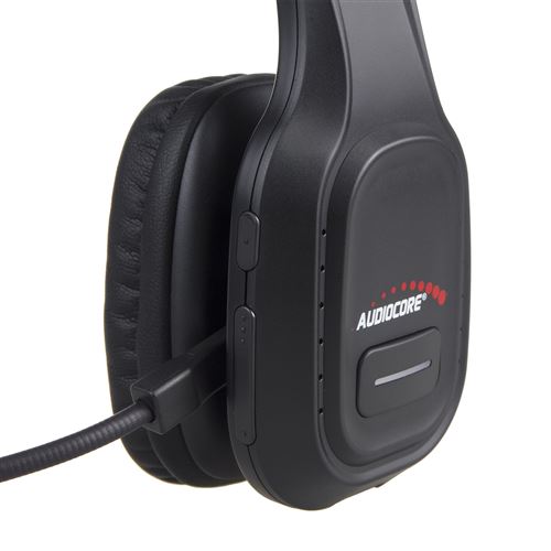 Casque filaire USB avec microphone antibruit sur l'oreille Ordinateur  Casque Centre d'appels Contrôle du volume des écouteurs Haut