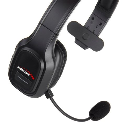 Écouteurs sans fil bluetooth casque antibruit sur l'oreille avec microphone
