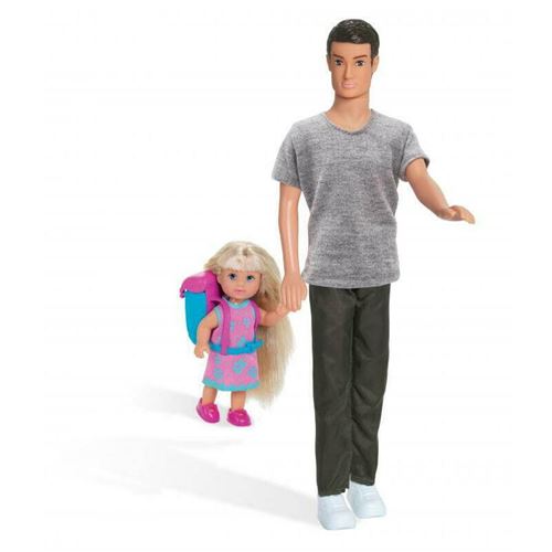 Steffi Love - Poupées Kévin & Évi, Journées d'École - 29/12 cm