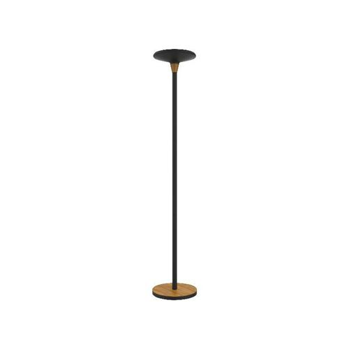 UNiLUX Lampadaire à LED BALY BAMBOO, dimmable, noir-bambou