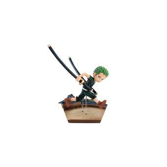 FIGURINE RORONOA ZORO One Piece édition combat Luxe avec boite cadeau