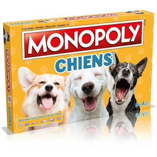 Winning Moves Monopoly Chiens - Image 3