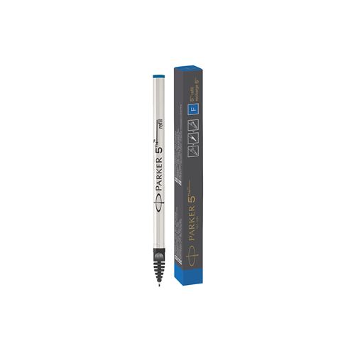 PARKER 5TH Mini recharge, pointe fine, encre bleue
