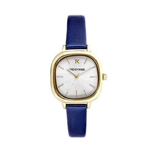 Montre Femme Trendy Kiss Apolline TG10151-05 - Bracelet Cuir Bleu