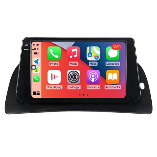 Autoradio Multimédia RoverOne Android CarPlay Android Auto GPS pour Renault Kangoo 2015 - 2018