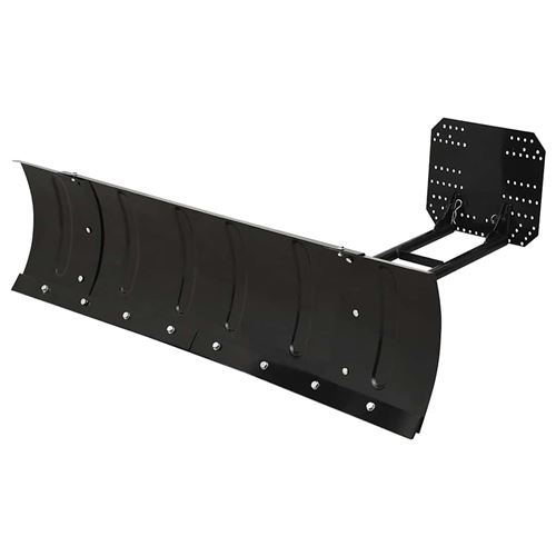 VidaXL - spazzaneve Acciaio, One Size, Nero