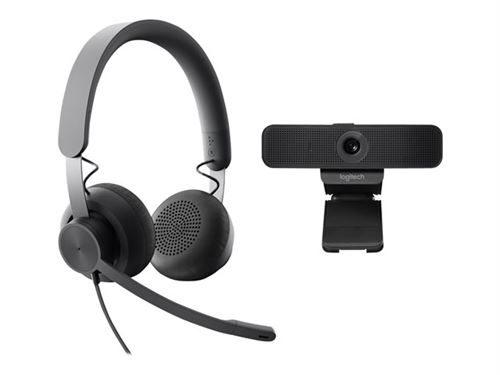Logitech Wired Personal Video Collaboration Kit - Kit de vidéo-conférence