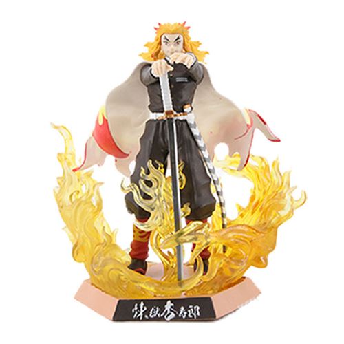Figurine Demon Slayer Rengoku Kyoujurou 21 cm avec tapis de souris Demon Slayer