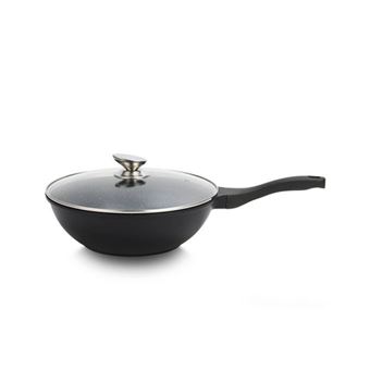 Poêle Wok 28 cm en fonte Royalty Line RLBW28M - 1