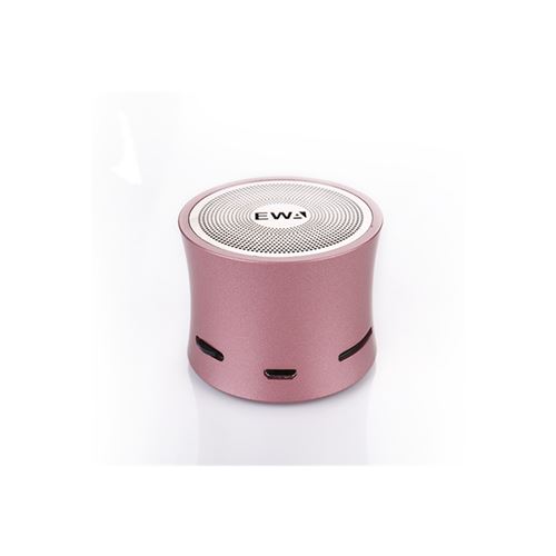 Enceinte bluetooth A104 portable rose