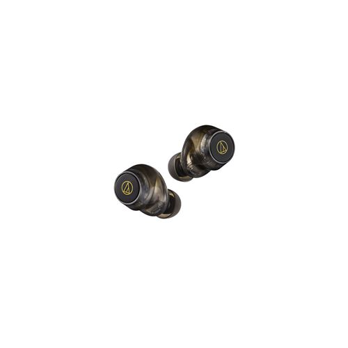 Audio Technica ATH-CKS30TW+ Noise Cancelling Wireless Earbuds Translucent Black