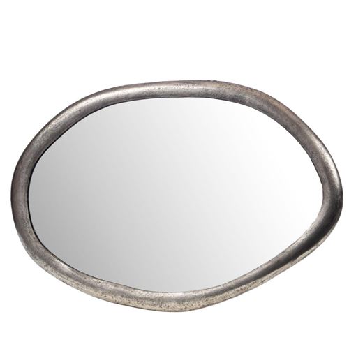Amadeus Argent Miroir Mural Aluminium - Image 2