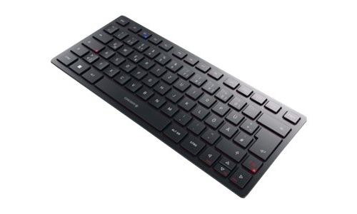 CHERRY KW 9200 MINI - Clavier - sans fil - 2.4 GHz, Bluetooth 5.0 - QWERTY - Espagnol - commutateur : CHERRY SX - noir