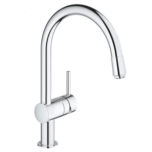  Mitigeur d'&eacute;vier MINTA DN 15, chrome basse pression GROHE