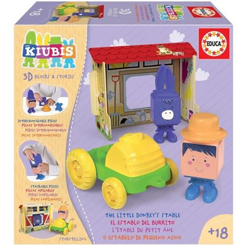 Educa Borras Multicolore Le Scénario 3D De La Grange À Burrito Educa The Kiubis - Image 4