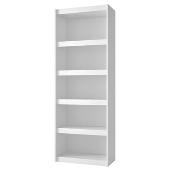 Bibliothèque Etagère 5 Etagères Marron Moderne Bois 172,5x60x24,5