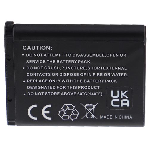 EXTENSILO 2x Batteries remplacement pour Fuji / Fujifilm NP-45, NP-45A pour appareil photo, reflex numérique (700mAh, 3,7V, Li-ion)