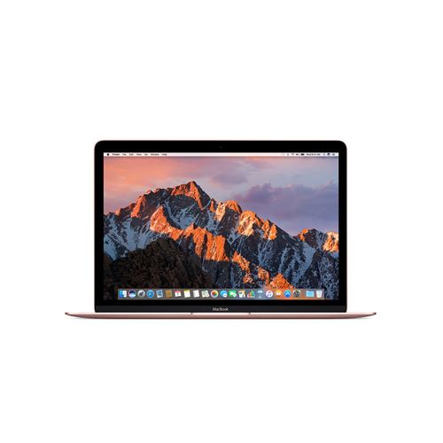 Apple Macbook Retina 12 M3 1,1 Ghz 8 Go Ram 256 Go Ssd Or Rose 2016 - Reconditionné