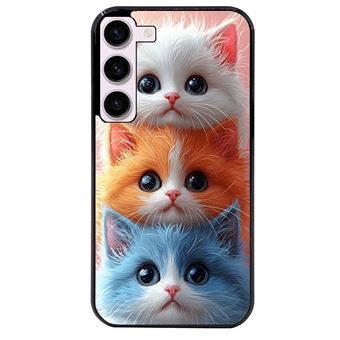 Coque noire pour Galaxy S25 ULTRA motif chat cupcake