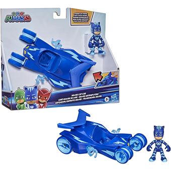 PJ Masks - F2135 - véhicule d'action Chat-bolide de Luxe + Figurine Yoyo