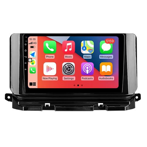 Autoradio RoverOne GPS Bluetooth CarPlay Android Auto 2Go RAM 32Go ROM pour Skoda Octavia 4 A8 2019 - 2021