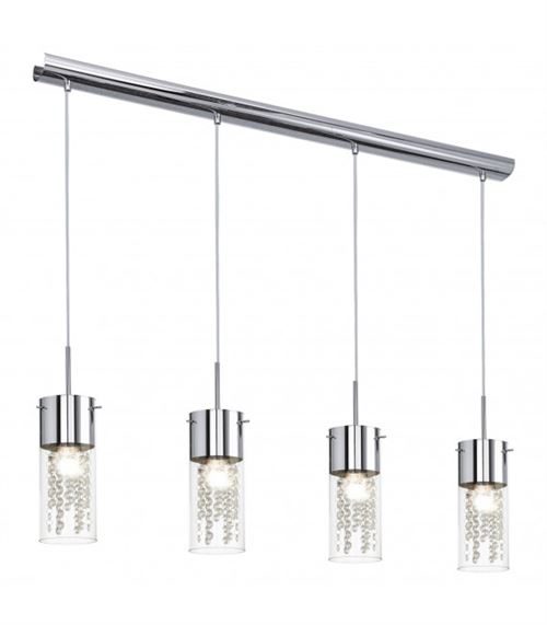 Suspension DIAMOND 4 ampoules chrome