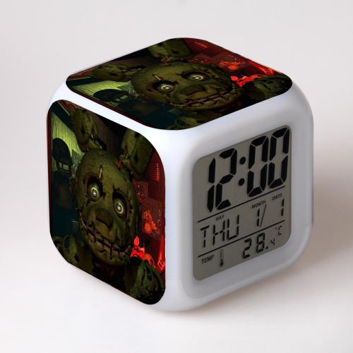 Réveil enfant LED Multifonctionnel Coloré - Five Nights at Freddy's #5