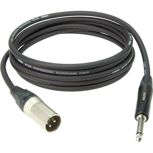 Klotz M1MP1N0300 câble de signal XLR mâle - jack 2br. 3m