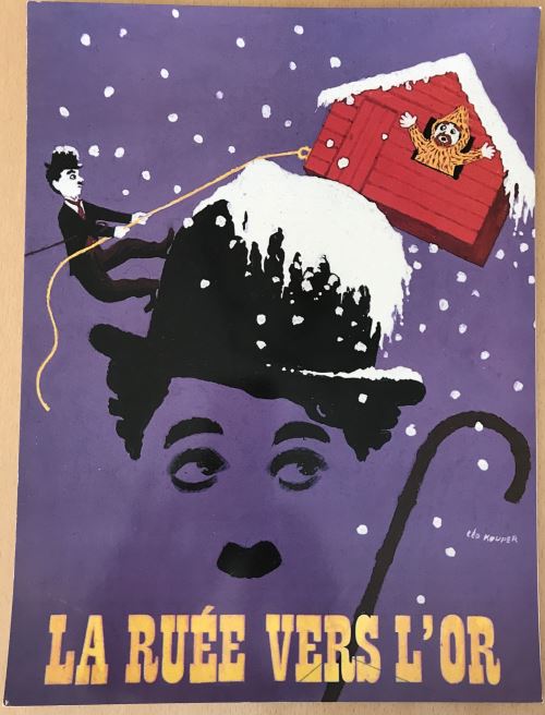 Charlie CHAPLIN / Léo KOUPER - La ruée vers l'or - AFFICHE