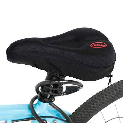 Nouveau plus large coussin en silicone vélo Soft Pad vélo gel de silice Siège Couvre-selle