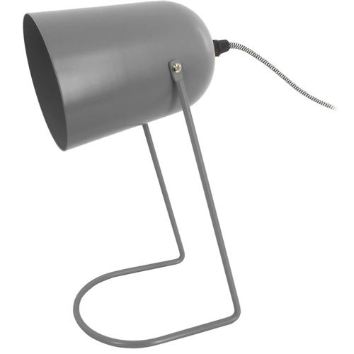 Leitmotiv - Lampe à poser en métal Enchanté Gris
