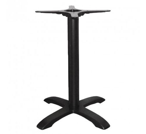 Pied de Table en Fonte pour Plateaux jusqu'à 800 mm - Bolero - - Fonte 480x480x720mm