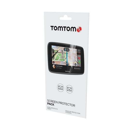 TomTom - Pack de protection d'écran anti-rayures, compatible avec tous les GPS TomTom 5 et 6 pouces